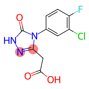 2-(4-(3-氯-4-氟苯基)-5-氧代-4,5-二氢-1H-1,2,4-三唑-3-基)乙酸
