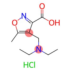 4-[(Diethylamino)methyl]-5-methylisoxazole-3-carboxylic acid hydrochloride