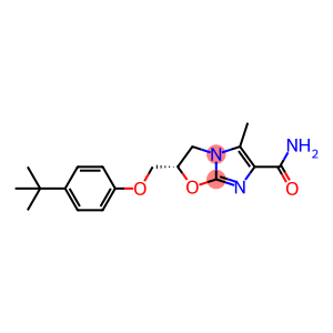 (2S)-2-[[4-(1,1-Dimethylethyl)phenoxy]methyl]-2,3-dihydro-5-methylimidazo[2,1-b]oxazole-6-carboxamide