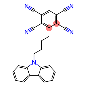 1,2,4,5-Benzenetetracarbonitrile, 3-[4-(9H-carbazol-9-yl)butyl]-