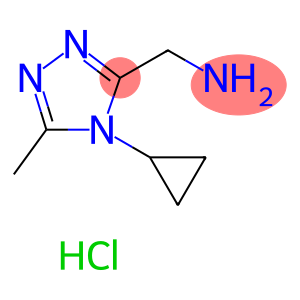 (4-cyclopropyl-5-methyl-4H-1,2,4-triazol-3-yl)methanamine dihydrochloride