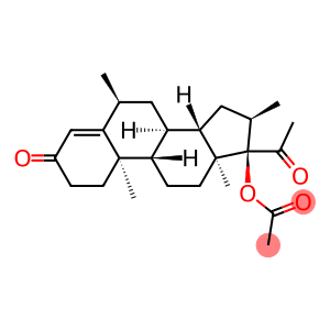 17α-(Acetyloxy)-6α,16α-dimethylpregn-4-ene-3,20-dione