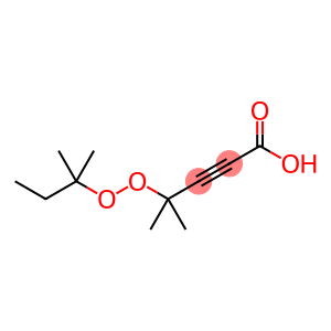 2-Pentynoic acid, 4-[(1,1-dimethylpropyl)dioxy]-4-methyl-