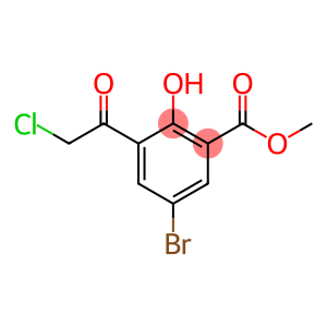Methyl 5-Bromo-3-(2-chloroacetyl)-2-hydroxybenzoate