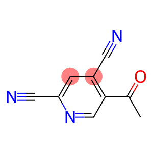 2,4-Pyridinedicarbonitrile, 53-acetyl- (9CI)