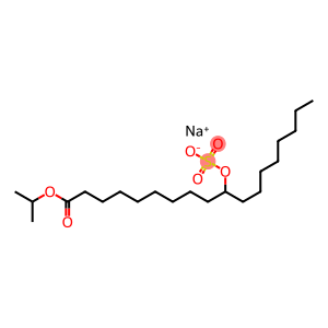 9-[[(Sodiooxy)sulfonyl]oxy]octadecanoic acid isopropyl ester