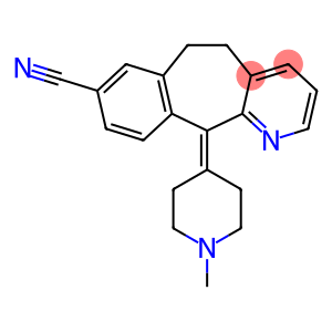 5H-Benzo[5,6]cyclohepta[1,2-b]pyridine-8-carbonitrile, 6,11-dihydro-11-(1-methyl-4-piperidinylidene)-