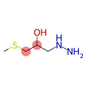 1-hydrazinyl-3-(methylsulfanyl)propan-2-ol