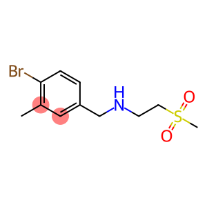 Benzenemethanamine, 4-bromo-3-methyl-N-[2-(methylsulfonyl)ethyl]-