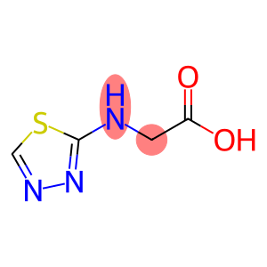 Glycine,  N-1,3,4-thiadiazolyl-  (8CI)