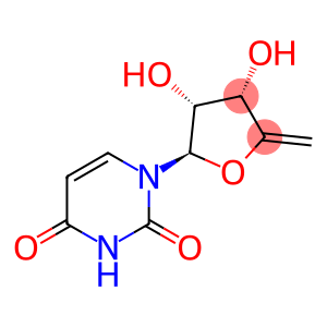 1 - ((2R,3R,4S)-3,4-二羟基-5-亚甲基四氢呋喃-2-基)嘧啶-2,4(1H,3H