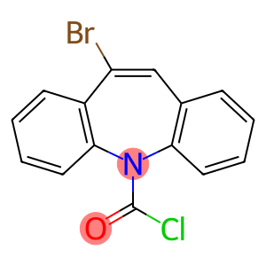 5H-Dibenz[b,f]azepine-5-carbonyl chloride, 10-bromo-