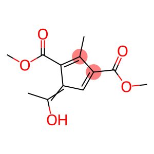 5-(1-Hydroxyethylidene)-2-methyl-1,3-cyclopentadiene-1,3-dicarboxylic acid dimethyl ester