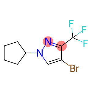 1-环戊基-3-三氟甲基-4-溴-1H-吡唑