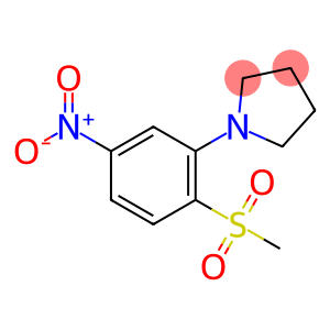 1-(2-Methanesulfonyl-5-nitrophenyl)pyrrolidine