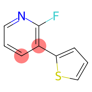 2-Fluoro-3-(thienyl)pyridine