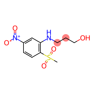 1-Propanol, 3-[[2-(methylsulfonyl)-5-nitrophenyl]amino]-