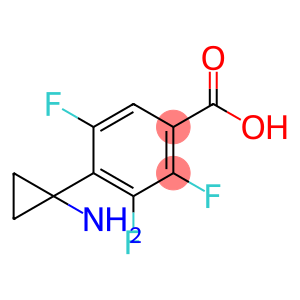 4-(1-aminocyclopropyl)-2,3,5-trifluorobenzoic acid