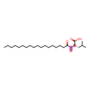 (2S)-4-methyl-2-(octadecanoylamino)pentanoic acid