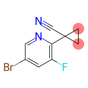 Cyclopropanecarbonitrile, 1-(5-bromo-3-fluoro-2-pyridinyl)-