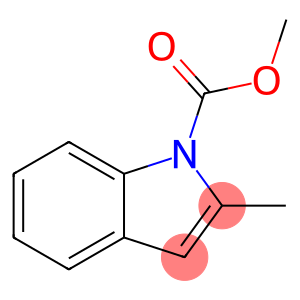 1H-Indole-1-carboxylic  acid,  2-methyl-,  methyl  ester