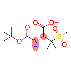 N-{[(2-Methyl-2-propanyl)oxy]carbonyl}-3-(methylsulfonyl)-L-valine