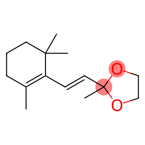 2-Methyl-2-[(E)-2-(2,6,6-trimethyl-1-cyclohexen-1-yl)ethenyl]-1,3-diox olane