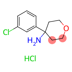 4-(3-Chlorophenyl)oxan-4-amine hydrochloride