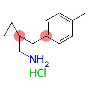 1-[(4-Methylphenyl)methyl]cyclopropylmethanamine hydrochloride