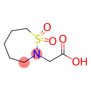 (1,1-dioxido-1,2-thiazepan-2-yl)acetic acid