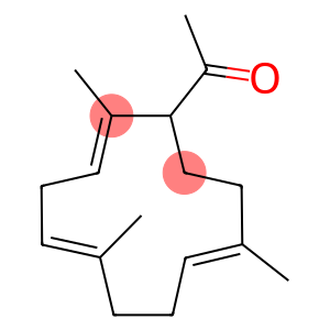 1-(2,5,10-trimethylcyclododeca-2,5,9-trien-1-yl)ethanone