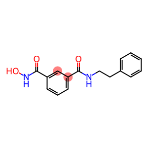 1,3-Benzenedicarboxamide, N1-hydroxy-N3-(2-phenylethyl)-