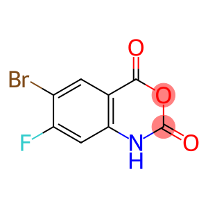 2H-3,1-Benzoxazine-2,4(1H)-dione, 6-bromo-7-fluoro-