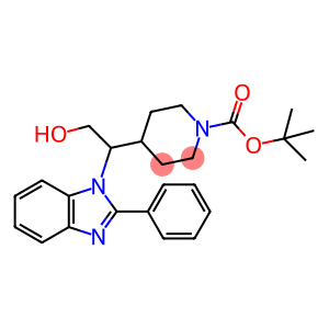 tert-Butyl 4-(2-hydroxy-1-(2-phenyl-1H-benzo[d]imidazol-1-yl)ethyl)piperidine-1-carboxylate