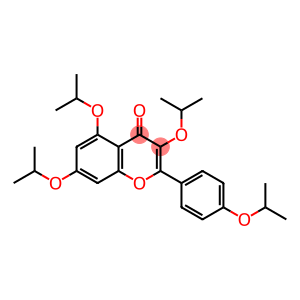 4H-1-Benzopyran-4-one, 3,5,7-tris(1-methylethoxy)-2-[4-(1-methylethoxy)phenyl]-