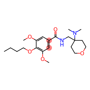 4-butoxy-N-{[4-(dimethylamino)oxan-4-yl]methyl}-3,5-dimethoxybenzamide