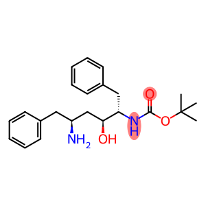 Carbamic acid, N-[(1S,2S,4S)-4-amino-2-hydroxy-5-phenyl-1-(phenylmethyl)pentyl]-, 1,1-dimethylethyl ester