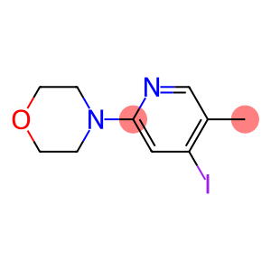 4-(4-Iodo-5-methyl-2-pyridinyl)morpholine