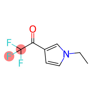 Ethanone, 1-(1-ethyl-1H-pyrrol-3-yl)-2,2,2-trifluoro- (9CI)