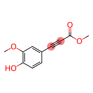 2-Propynoic acid, 3-(4-hydroxy-3-methoxyphenyl)-, methyl ester