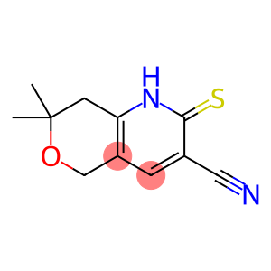 2H-Pyrano[4,3-b]pyridine-3-carbonitrile, 1,5,7,8-tetrahydro-7,7-dimethyl-2-thioxo-