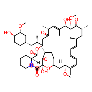 Rapamycin, 9,14-deepoxy-15-deoxo-14-deoxy-9,15-epoxy-15-hydroxy-14-oxo-, (15R)- (9CI)