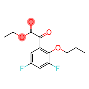 Ethyl 3,5-difluoro-2-n-propoxybenzoylformate