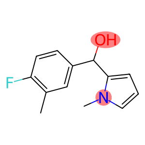 4-FLUORO-3-METHYLPHENYL-(1-METHYL-2-PYRROLYL)METHANOL