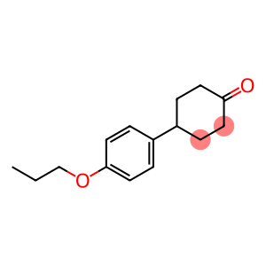 4-(4-Propoxyphenyl)cyclohexanone