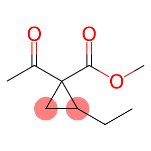 Cyclopropanecarboxylic acid, 1-acetyl-2-ethyl-, methyl ester (9CI)