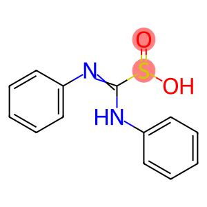 Methanesulfinic acid, 1-(phenylamino)-1-(phenylimino)-