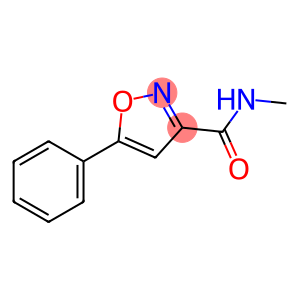 3-Isoxazolecarboxamide, N-methyl-5-phenyl-