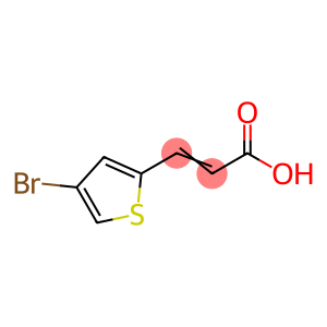 2-Propenoic acid, 3-(4-bromo-2-thienyl)-