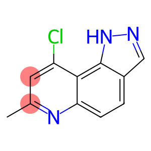 1H-Pyrazolo[3,4-f]quinoline, 9-chloro-7-methyl-